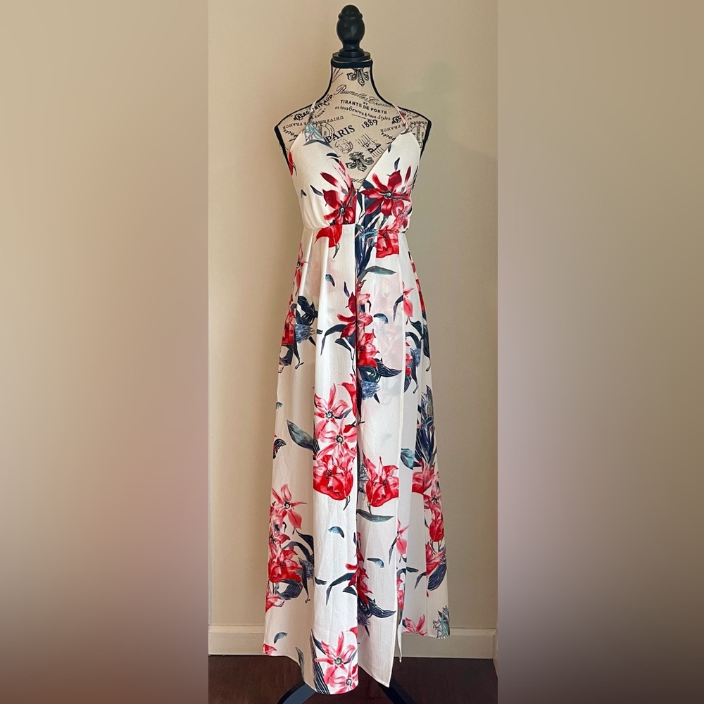Floral maxi dress